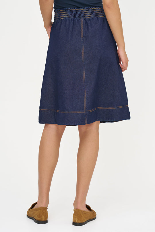 Women's Woven Skirt in 100% Cotton