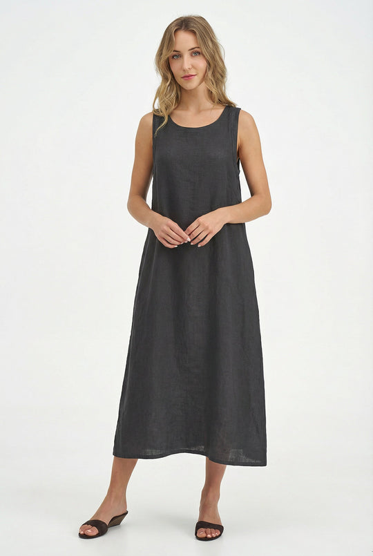 Women's Woven Linen Dress
