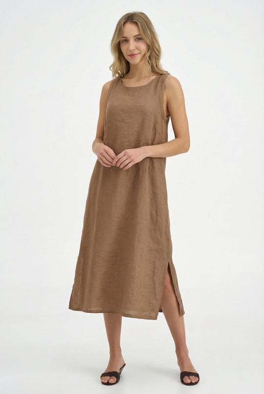 Women's Woven Linen Dress