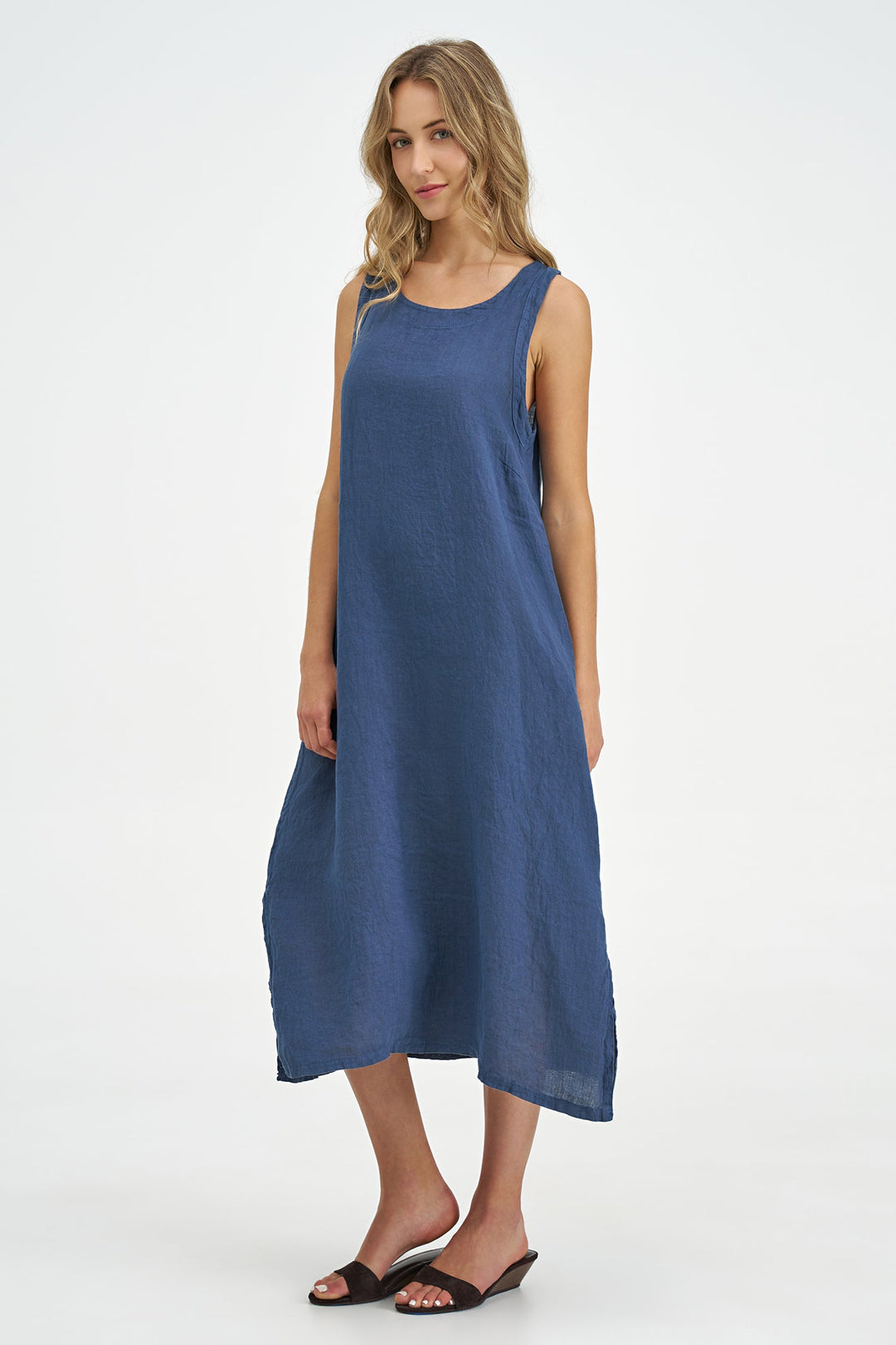 Women's Woven Linen Dress
