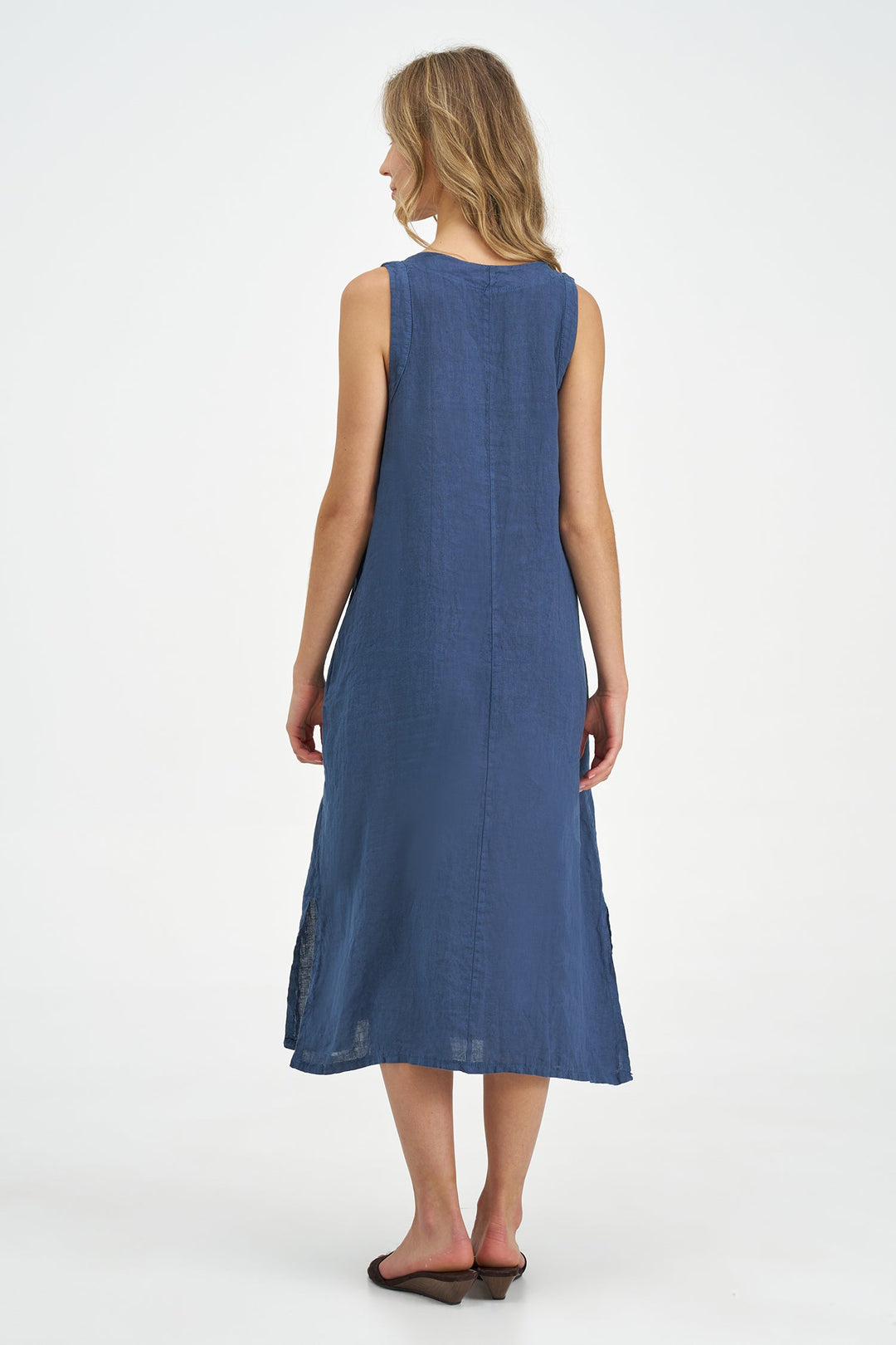 Women's Woven Linen Dress