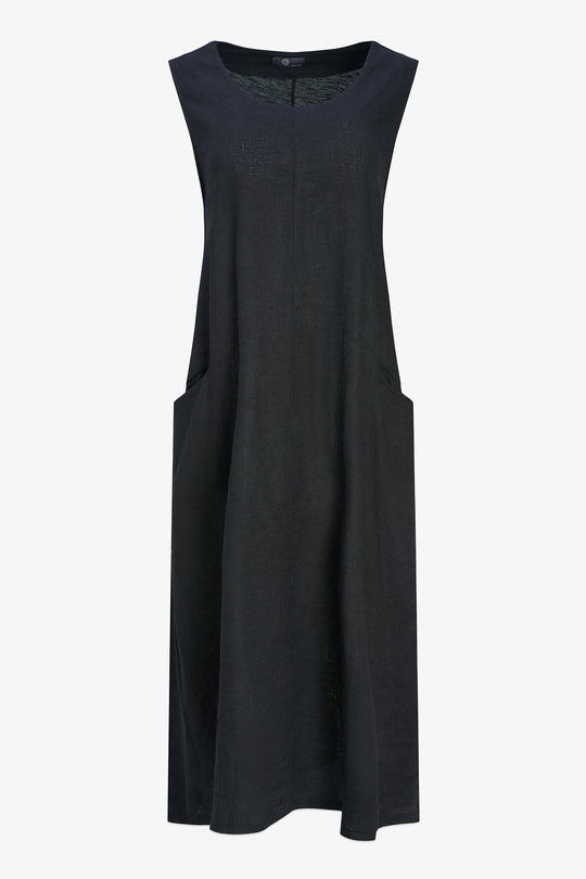 Women's Knit Woven Combo Dress