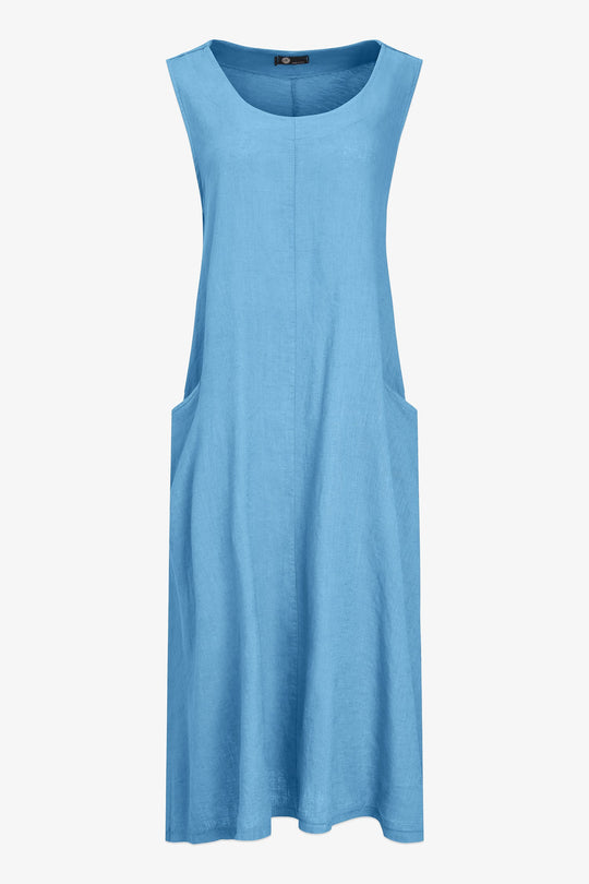 Women's Knit Woven Combo Dress
