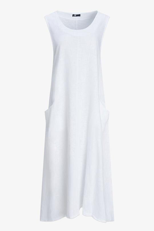 Women's Knit Woven Combo Dress
