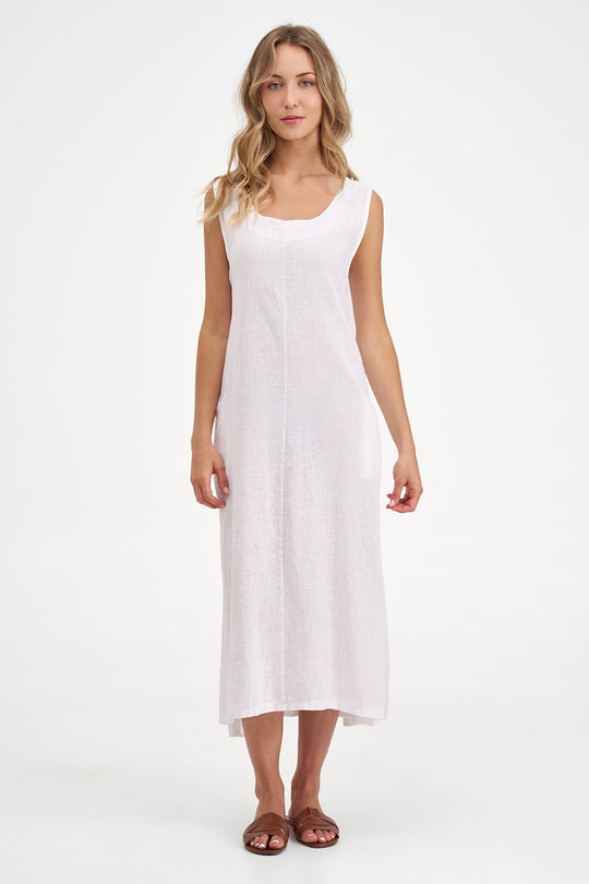 Women's Knit Woven Combo Dress
