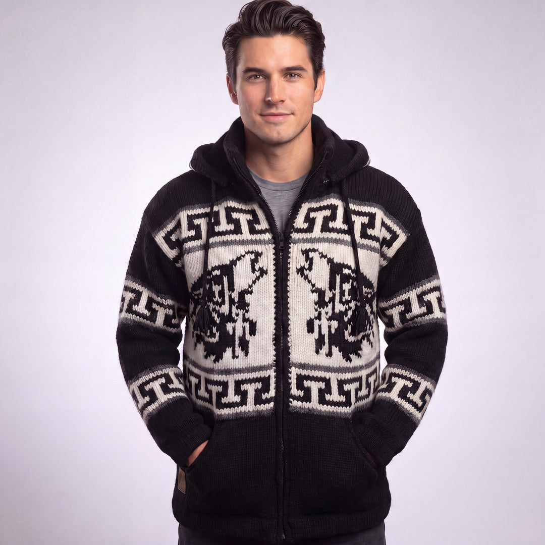 Lunar Wolf Wool Jacket