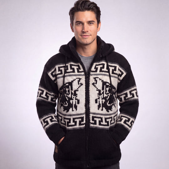 Lunar Wolf Wool Jacket