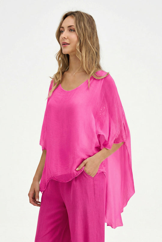 Women's Woven Tunic Top
