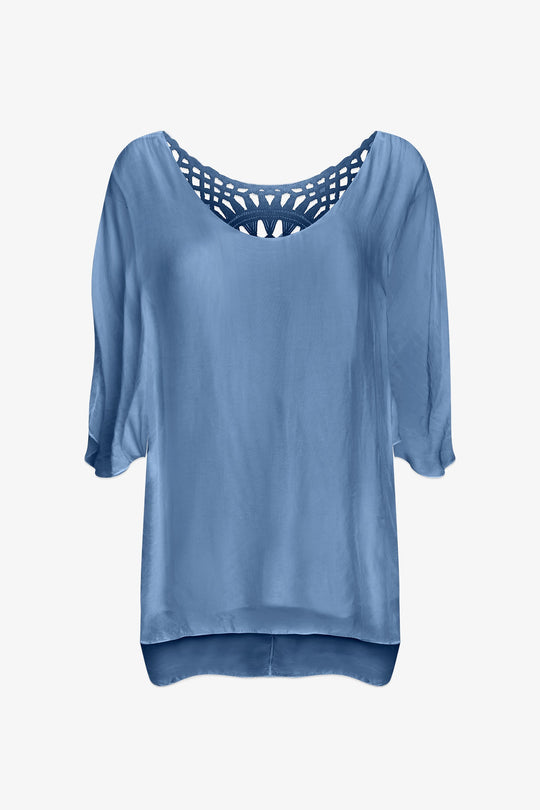 Women's Woven Tunic Top