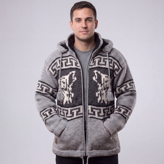 Lunar Wolf Wool Jacket
