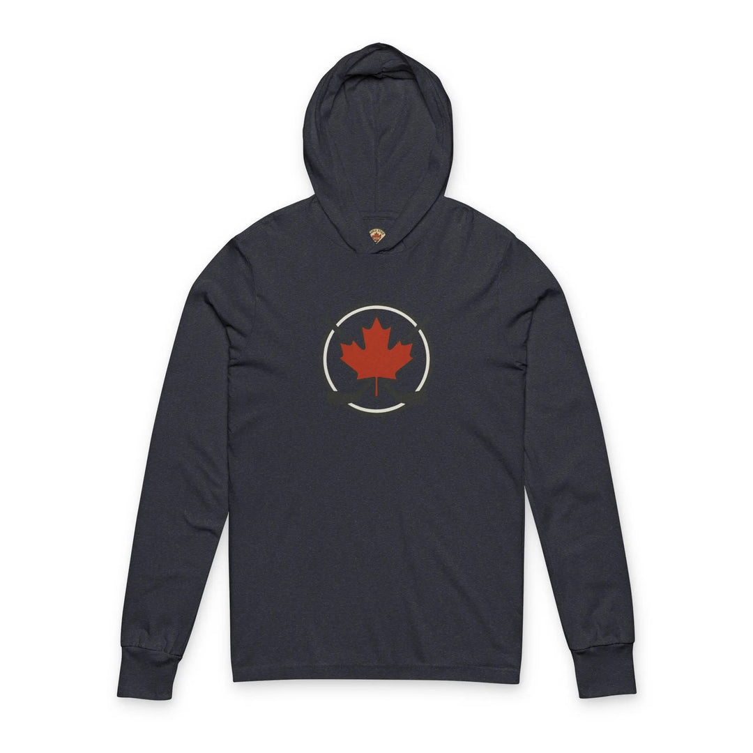 Sweat à capuche Maple Stick Hockey Heritage – Logo rond vintage