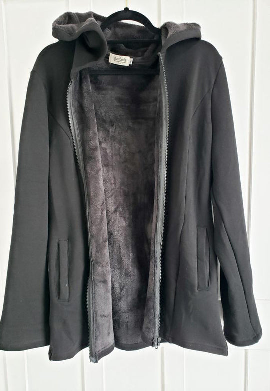 2-in-1 Fleece Baby Carrying Hoodie