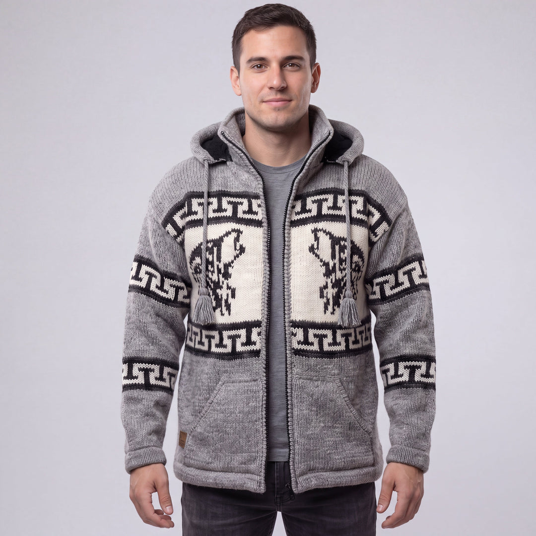 Lunar Wolf Wool Jacket