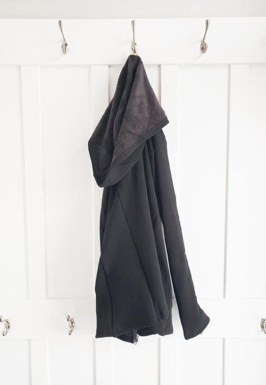 2-in-1 Fleece Baby Carrying Hoodie