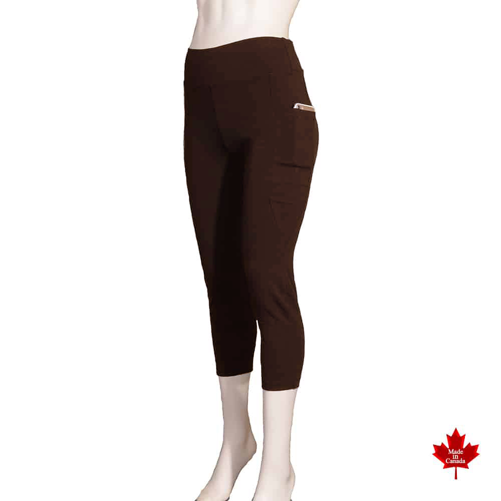 Hemp Pocket Cropped Leggings