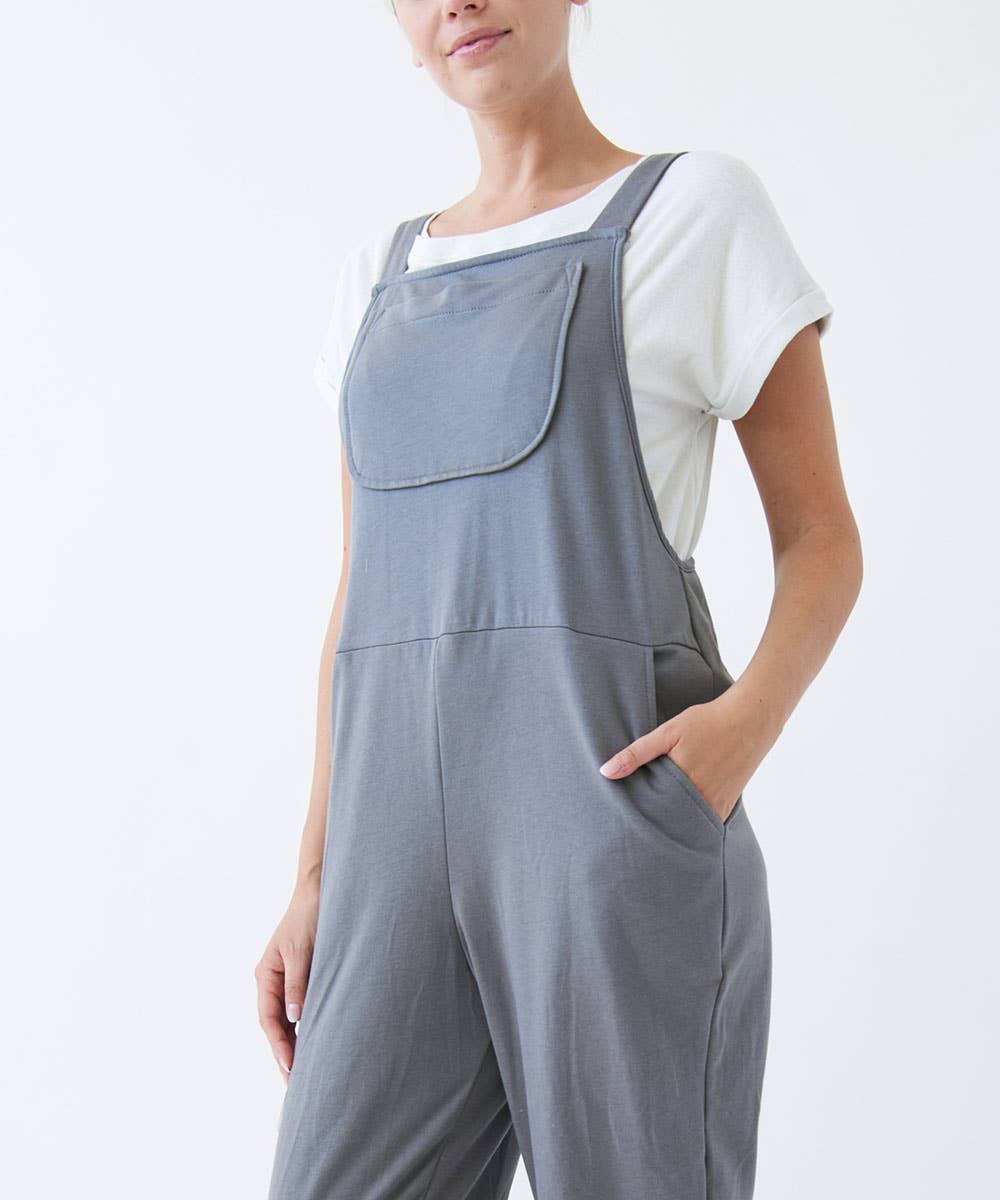 Brushed Organic Hemp Overall - relaxed fit