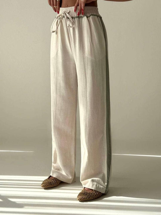 Spring Track Pants Side-striped