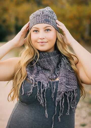 KUSH Scarf in Hemp & Cotton Knit
