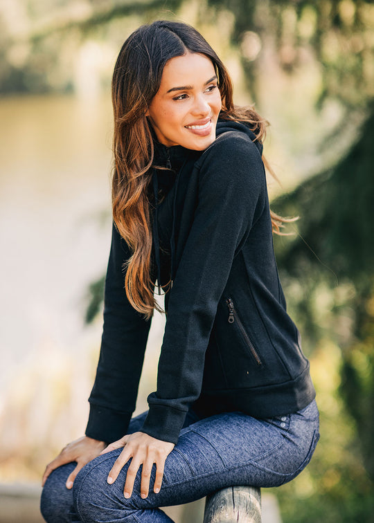 AWAKEN Hoodie in Hemp &amp; Organic Cotton