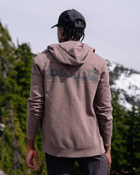 Heritage Landscape Full Zip Hoodie