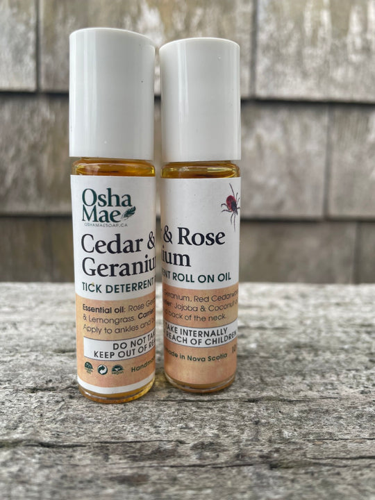 NEW Tick & Wilderness Spray Duo + Cedar Oil & Rose Geranium Tick Deterrent COMBO