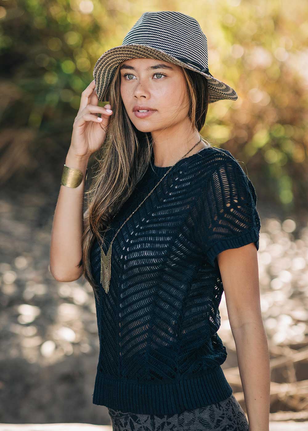 Cumbia Tee in Hemp & Cotton