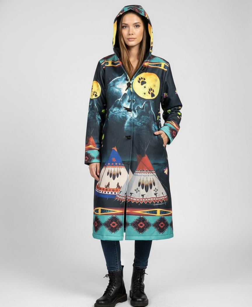 ETERNAL WOLF Long Coat
