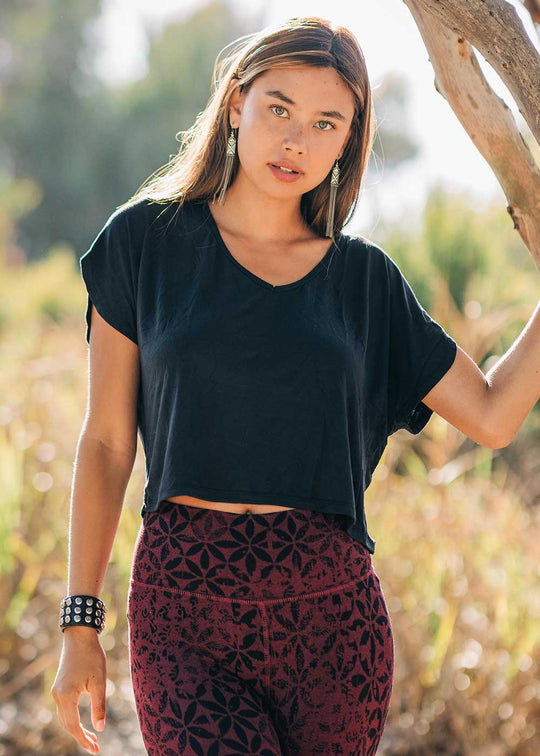 Deva Tee in Hemp Lyocell