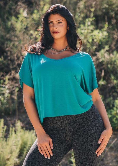 Deva Tee in Hemp Lyocell