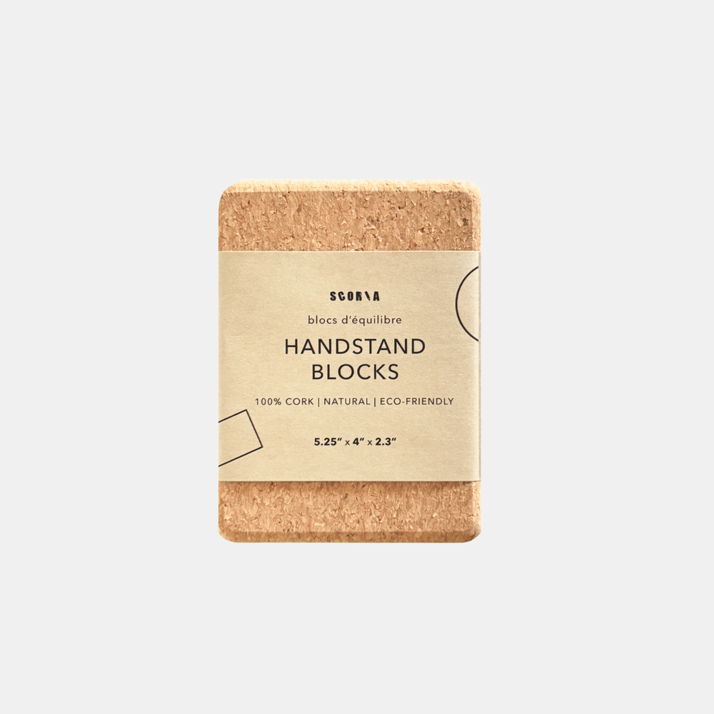 Mandala Handstand & Hand Balancing Cork Blocks | 100% Natural
