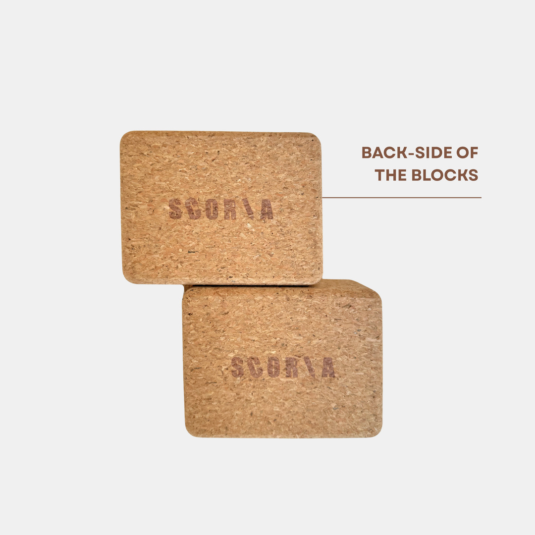 Mandala Handstand &amp; Hand Balancing Cork Blocks | 100% Natural