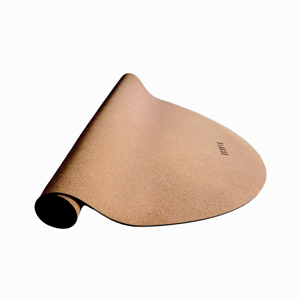 Essential Round Cork Yoga Mat | Multi-use | 53" dia