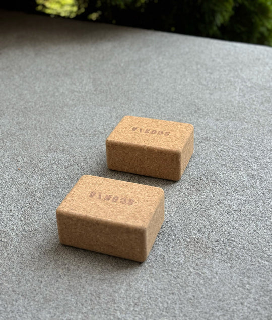 Mandala Handstand &amp; Hand Balancing Cork Blocks | 100% Natural
