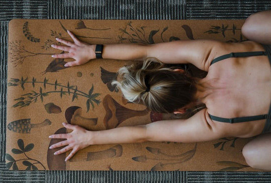 Myco Forest Cork Yoga Mat | Standard 4.5MM or X-Thick 6MM