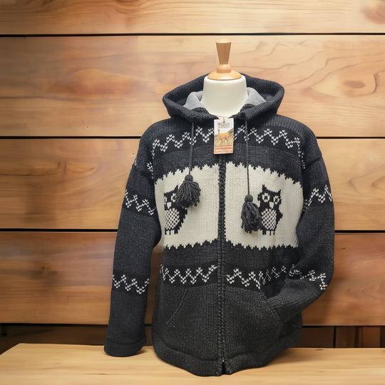 Nocturne Owl Wool Jacket