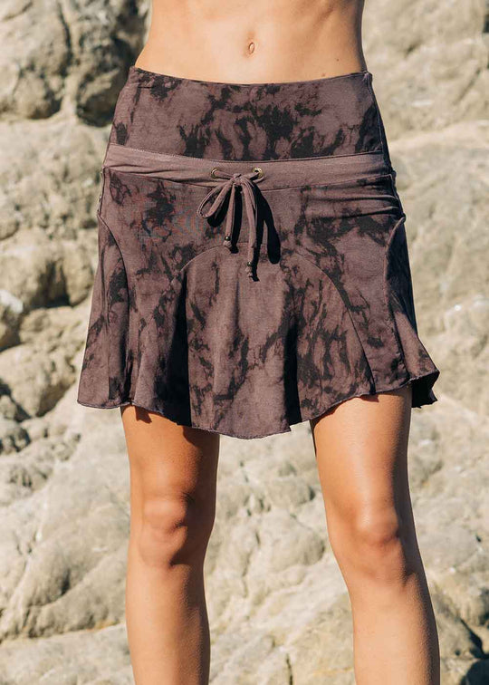 Gitana Skirt in Tie-dye Hemp Lyocell