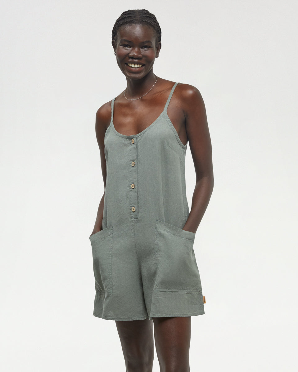 Hemp Laurel Romper