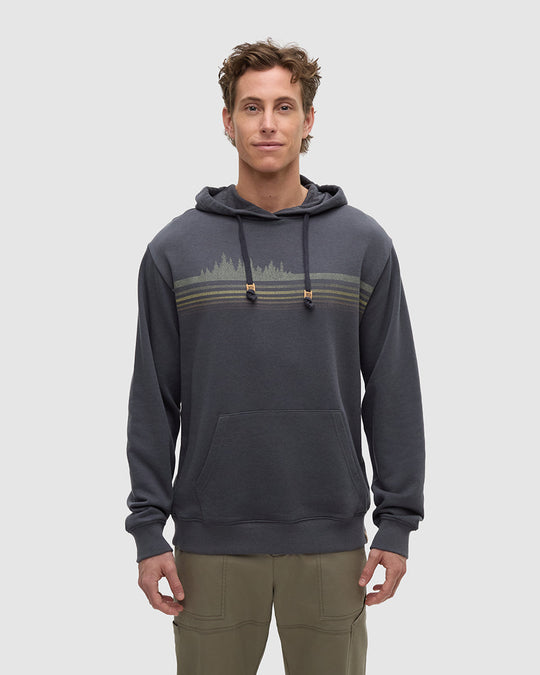 Wildfire Retro Treeline Relaxed Hoodie