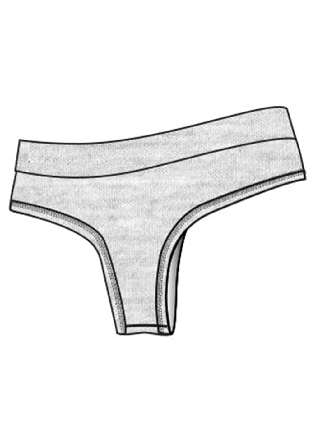 Heartbreaker Thong Underwear in Bamboo & Organic Cotton