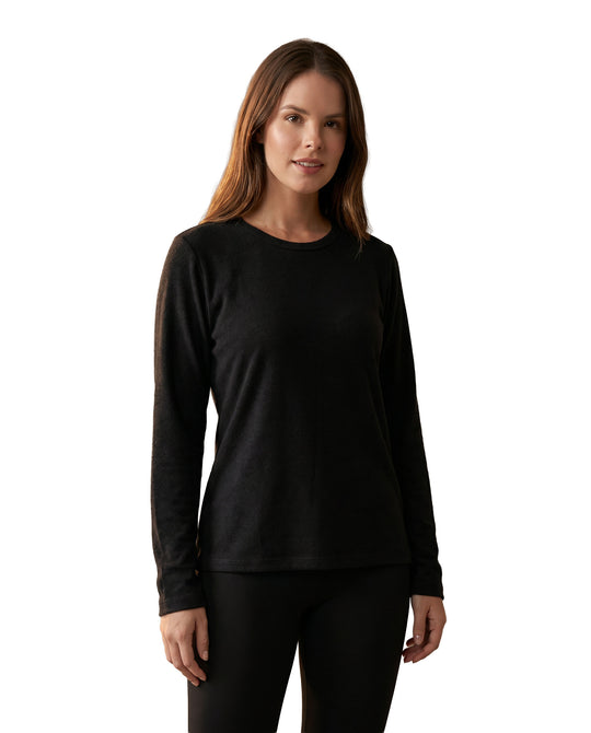 Hemp Long Sleeve Crew Neck Tee
