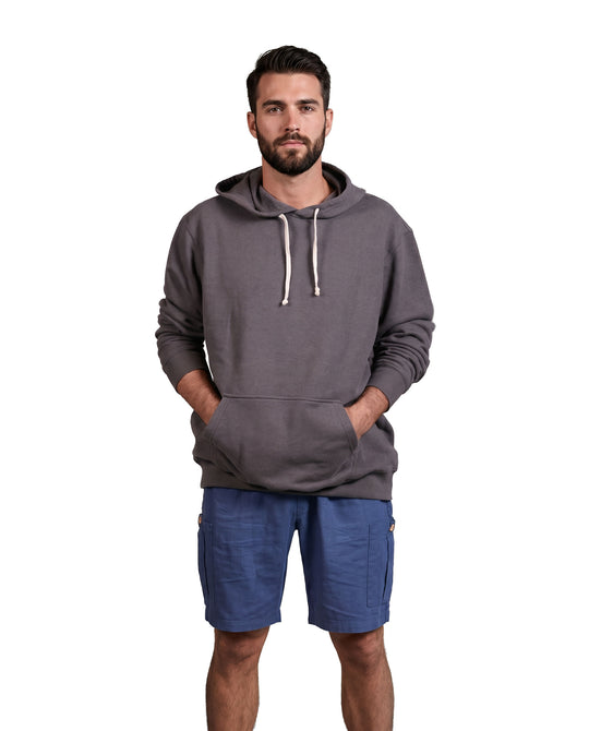 Sweat à capuche en chanvre éponge pour homme (NEUF)