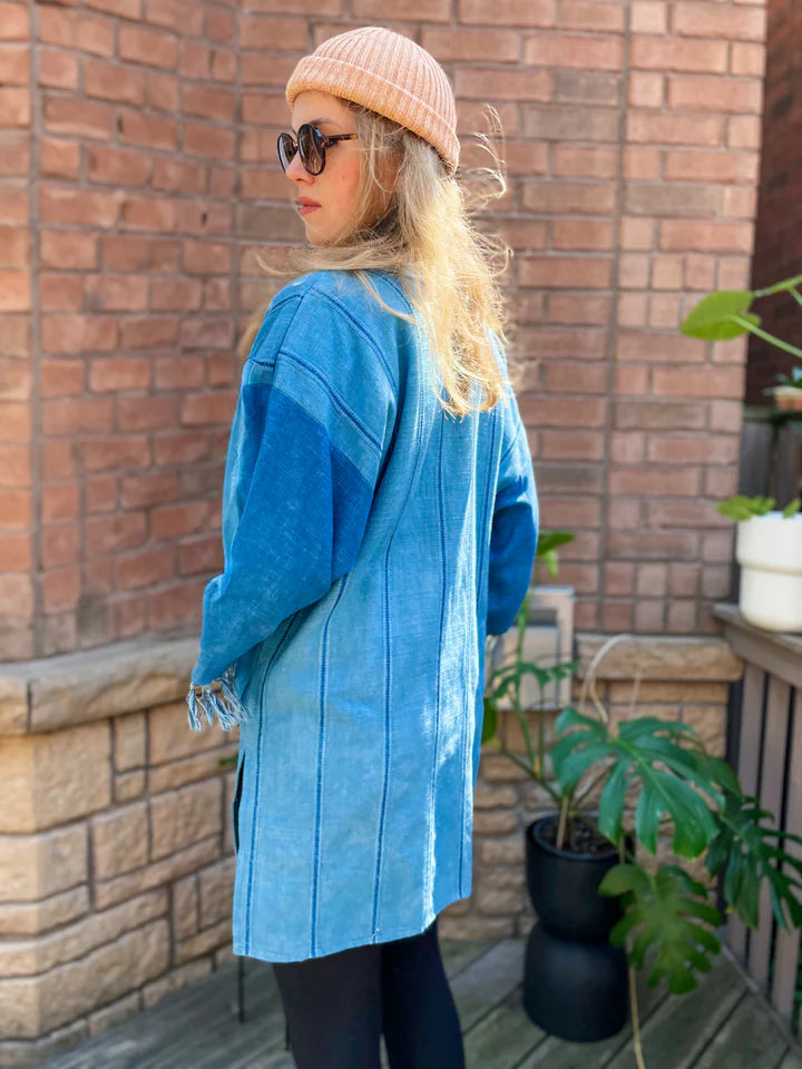 BOHO Linen Duster with Tassles