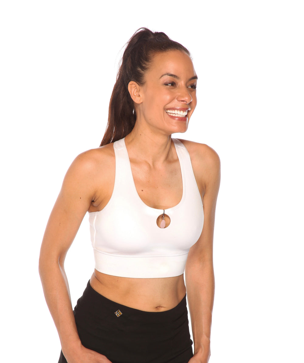 NEW DREAM SPORTS BRA - Organic Cotton with Natural Stone