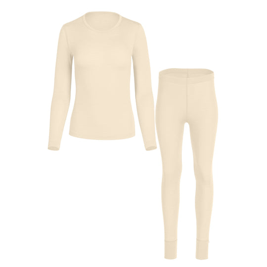Merino Thermal Long Sleeve & Bottom 2 piece Set