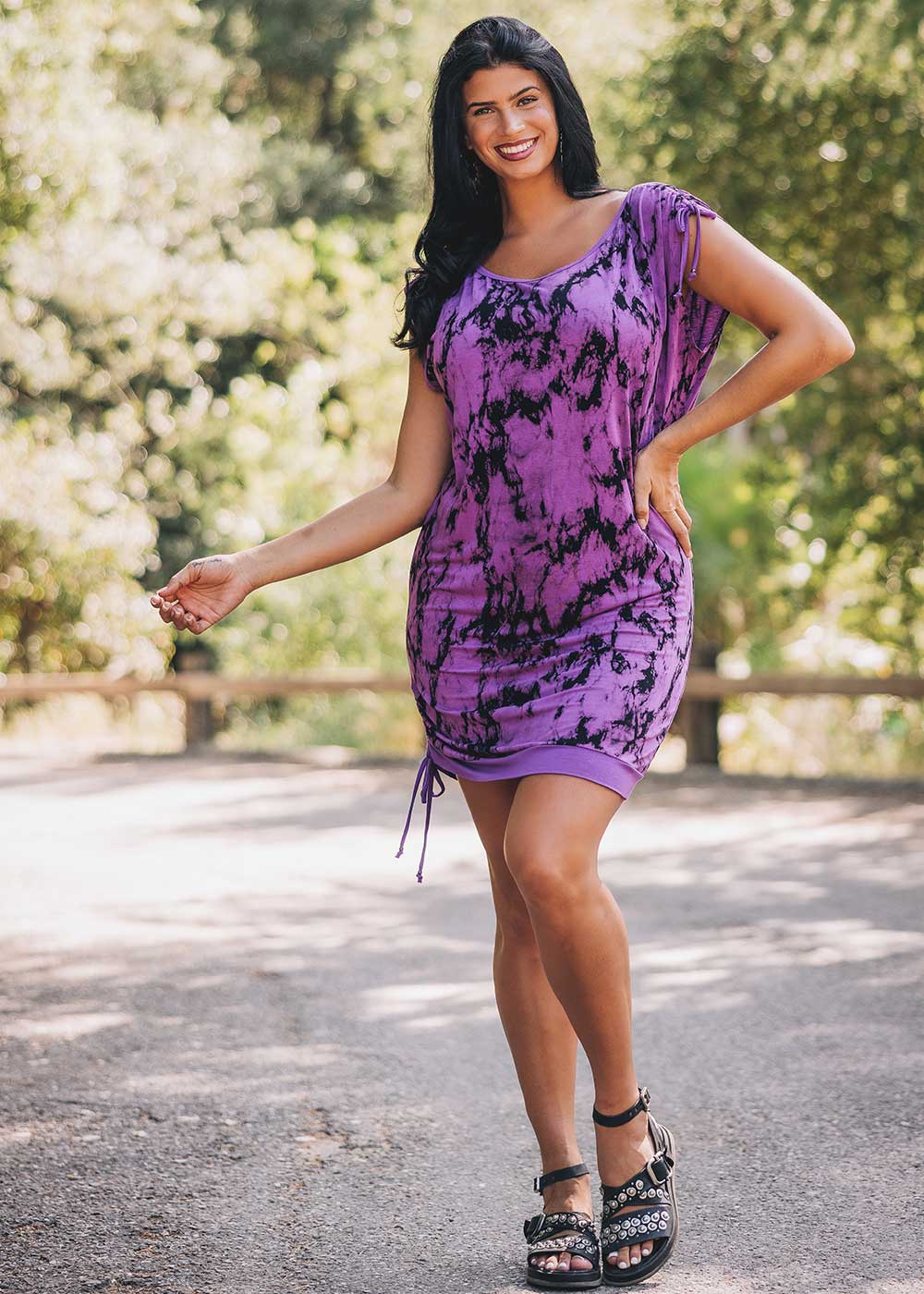 Mimosa Tunic Dress in Hemp Lyocell