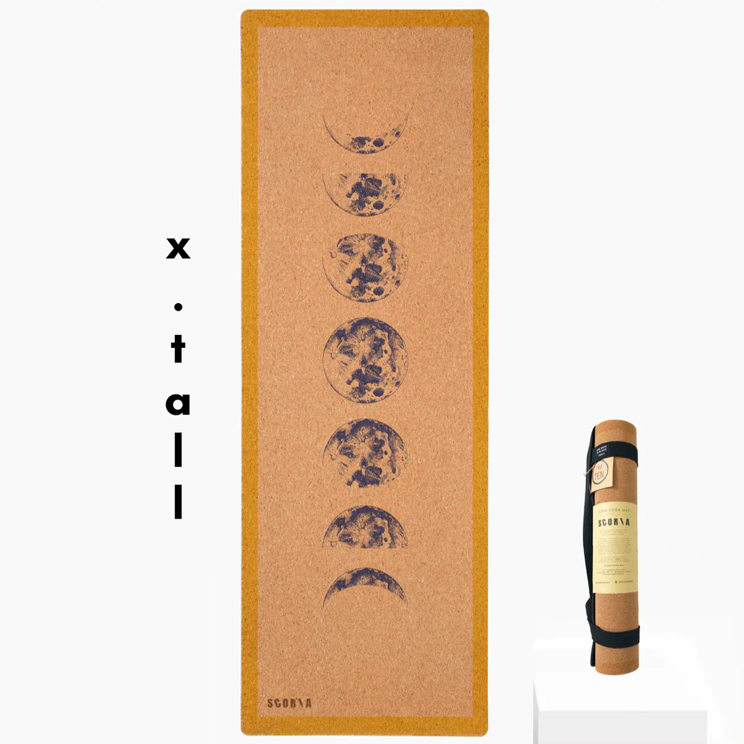 X-Tall Moon Phases Yoga Mat | 6&