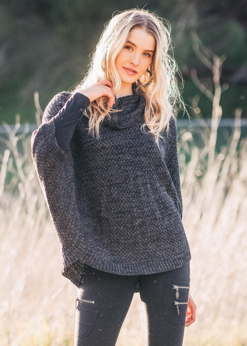 Moonlight Hemp Poncho