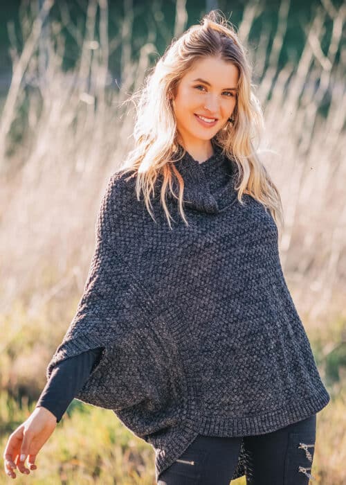 Moonlight Hemp Poncho