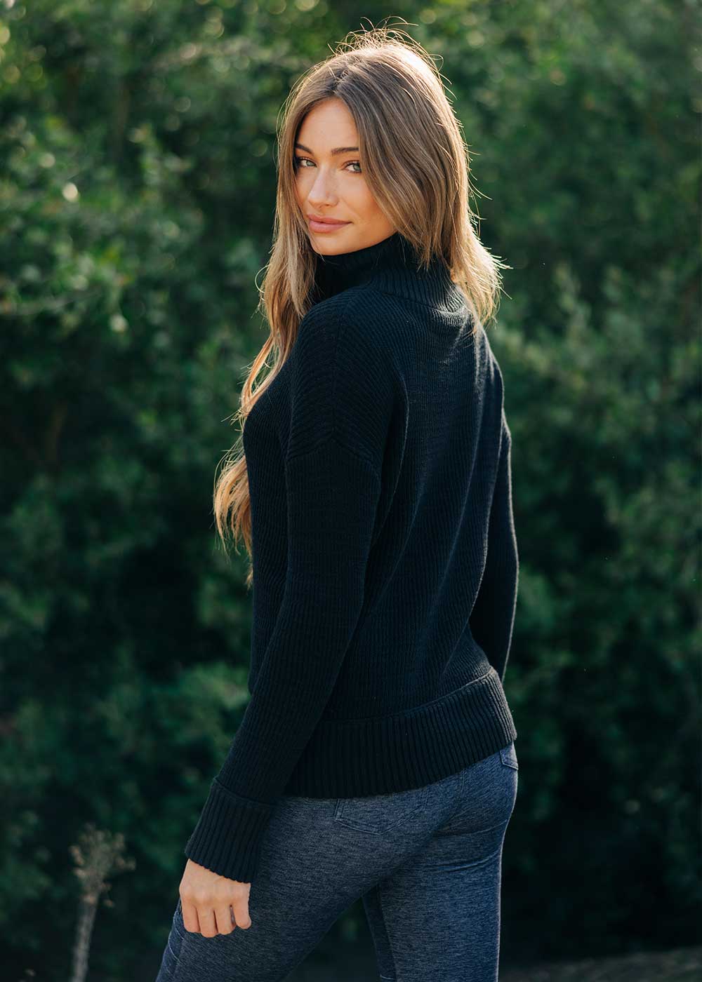 Morana Sweater in Hemp & Cotton Knit