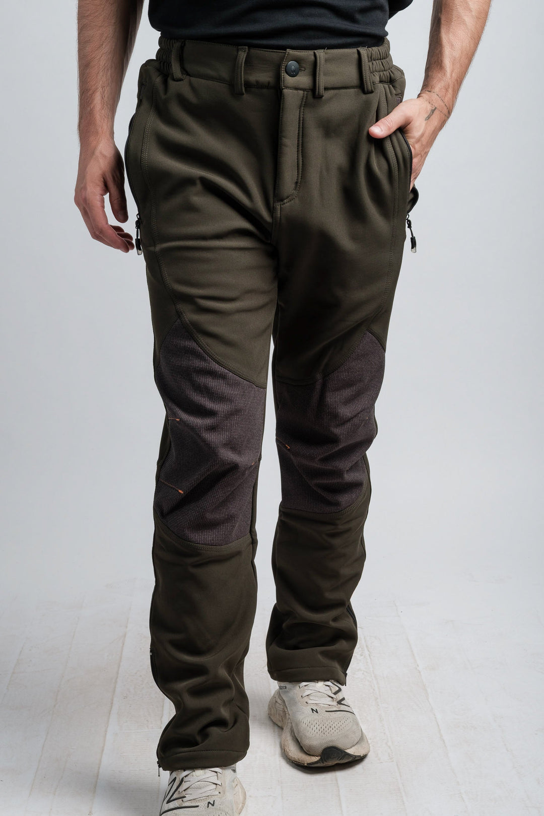 Men's Green Adventure Water Resistant Pants